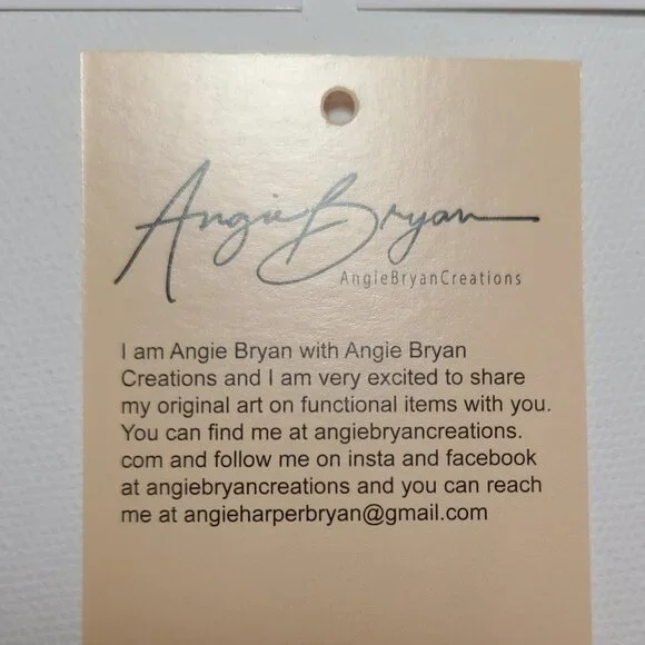 Bee Sandstone Coaster – Watercolor Art by Angie Bryan | The Crowing Hen - Picture 4 of 5